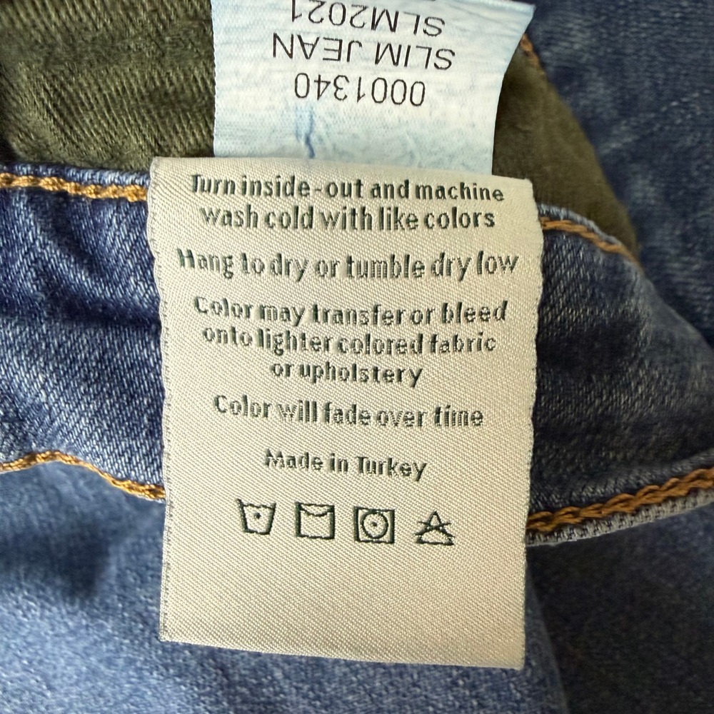 Tecovas Slim Jean Mens 32x32 Blue Premium Stretch Denim Cotton Blend Western - Picture 12 of 16